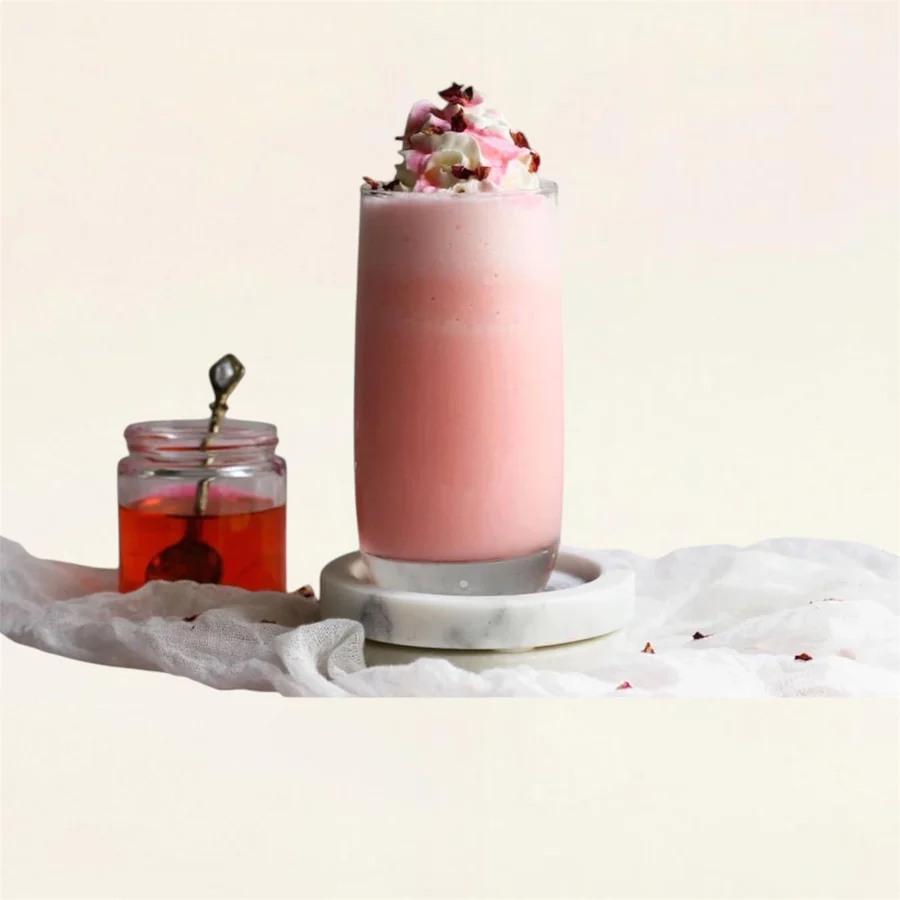 Rose & Nuts Milkshake, from the Summer Menu